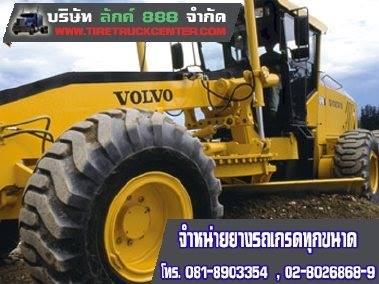 จำหน่ายยางรถเกรด ยางรถเกรดทุกขนาด Grader Tire ถูกที่สุด ปลีก ส่ง 0830938048