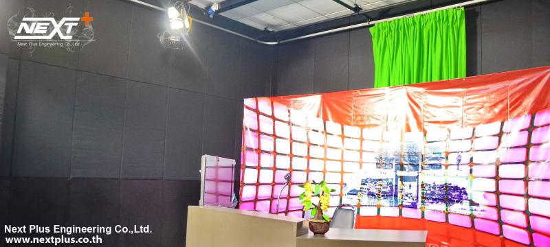 รับเหมาก่อสร้าง สตูดิโอ – โรงถ่ายรายการ เก็บเสียง  (บริษัท เน็กซ์พลัส เอ็นจิเนียริ่ง จำกัด)