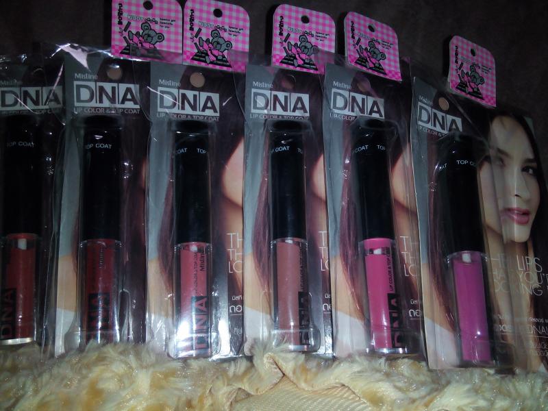 Mistine DNA lip colour and top coat