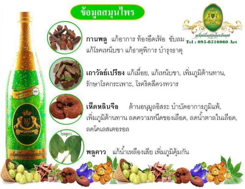 เครื่องดื่มสมุนไพรม้าทอง