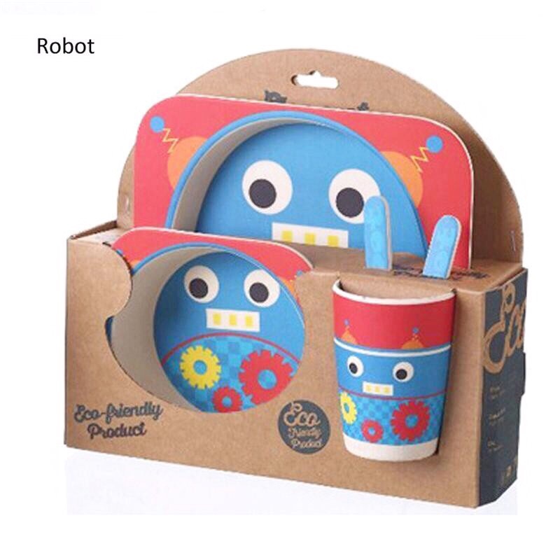 ชุดจาน ชาม Eco-Friendly Product เป็นมิตรกับสิ่งแวดล้อม สำหรับเด็ก