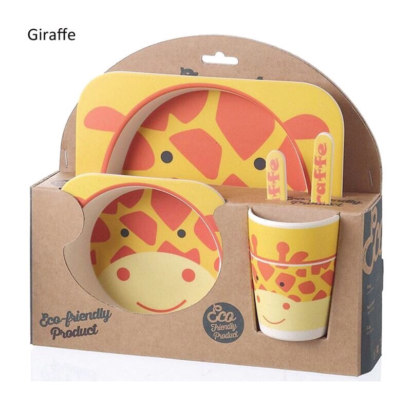 ชุดจาน ชาม Eco-Friendly Product เป็นมิตรกับสิ่งแวดล้อม สำหรับเด็ก