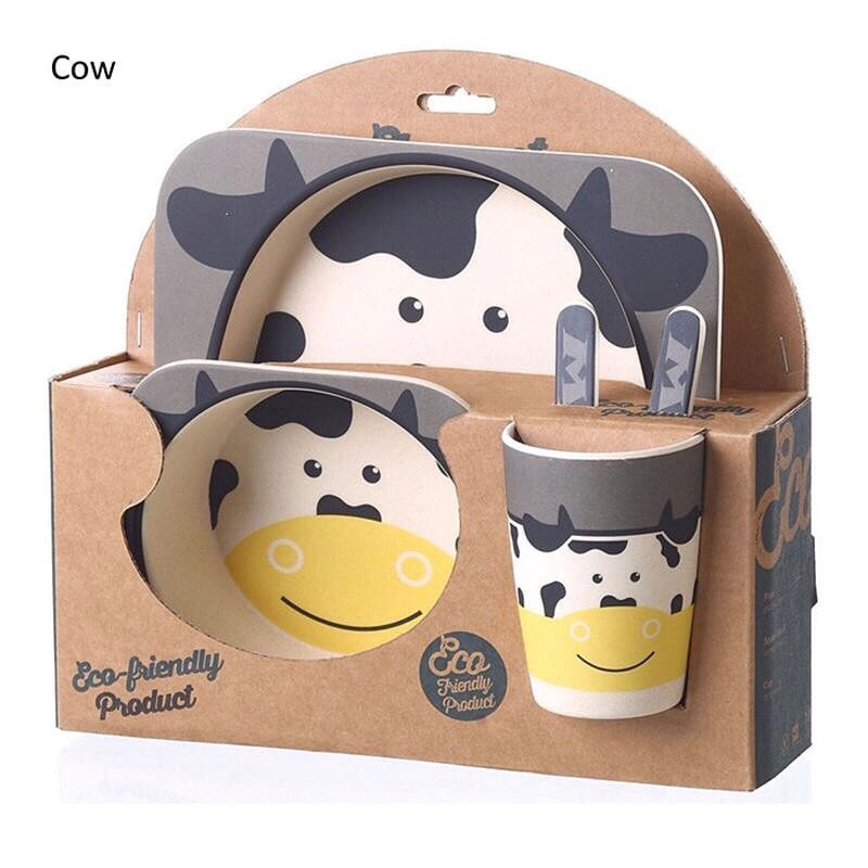 ชุดจาน ชาม Eco-Friendly Product เป็นมิตรกับสิ่งแวดล้อม สำหรับเด็ก