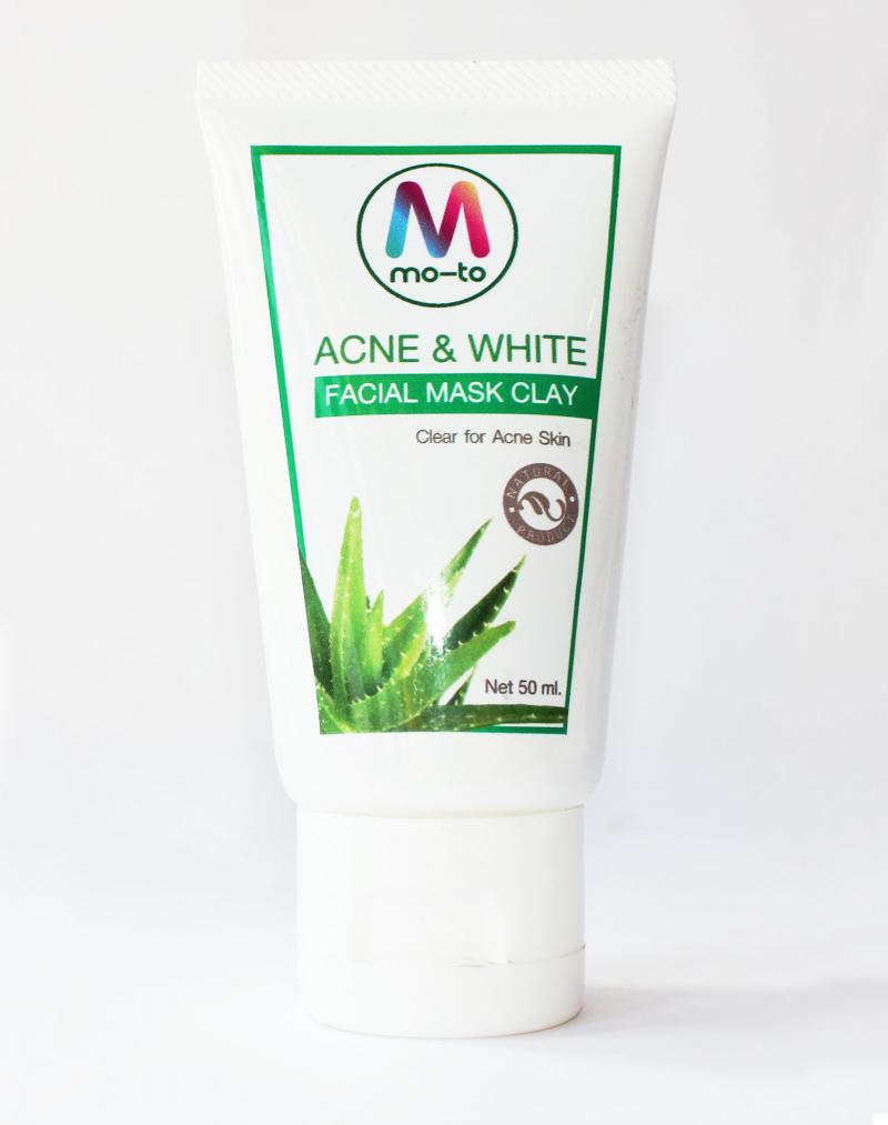 Beautymoto Acne & White Facial Mask Clay มาร์คโคลนโมโตะ ชาเขียว ใบบัวบก สาหร่ายทะเล ขนาด 50 กรัม *หากสั่งปริมาณเยอะหรือต้องการเป็นตัวแทนจำหน่ายก็สามารถติดต่อเราได้จากข้อมูลข้างล่างเลยนะ*เปิดรับสมัครตัวแทนจำนวนมาก ขายก่อนรวยก่อน ใช้ก่อนขาวก่อนสอบถามข้อมูล และผลิตภัณฑ์อื่น ติดต่อได้ที่FB: www.facebook.com/beautymoto บิ้วตี้โมโตะLine: beautymotoEmail: beautymoto@hotmail.comTel 09-3327-8919    09-5552-3268Office 02-678-2732ข้อมูล Acne & White Facial Mask Clay มาร์คโคลนโมโตะ �