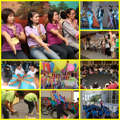 วิทยากร,วอล์คแรลลี่,ละลายพฤติกรรม,กลุ่มสัมพันธ์,นันทนาการ,พัฒนาทีมงาน,พัฒนาบุคลากร,กีฬาฮาเฮ,ค่ายกิจกรรม,ค่ายผู้นำ,กิจกรรม,ปฐมนิเทศ,สนุกสนาน,ลดความขัดแย้ง,เชื่อมสามัคคี,รักองค์กร,ทำงานเป็นทีม,อบรม,สัมมนา,ท่องเที่ยว,ที่พัก,ศึกษาดูงาน,อีเว้น