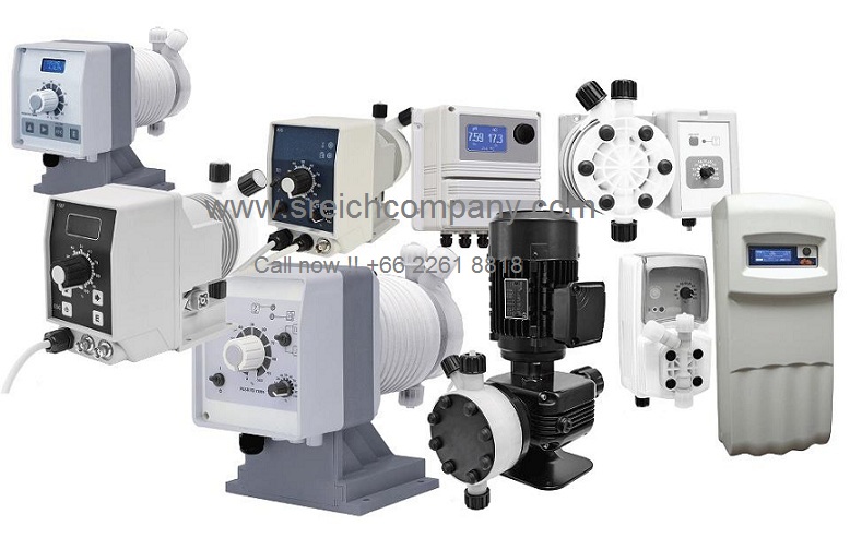 บริษัท เอส ไรคส์ จำหน่าย เครื่องจ่ายสารละลายคลอรีน สารส้ม ปูนขาว จ่ายน้ำยาล้างตะกรัน