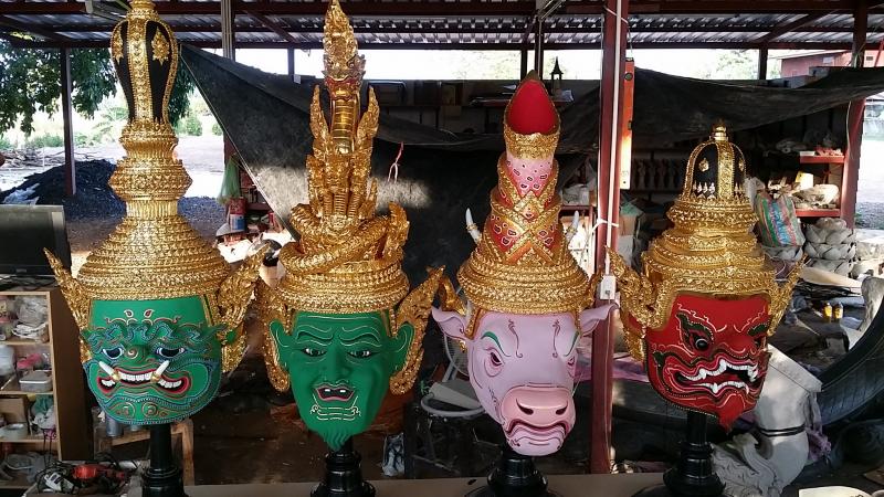 รับทำหัวโขนทุกขนาด