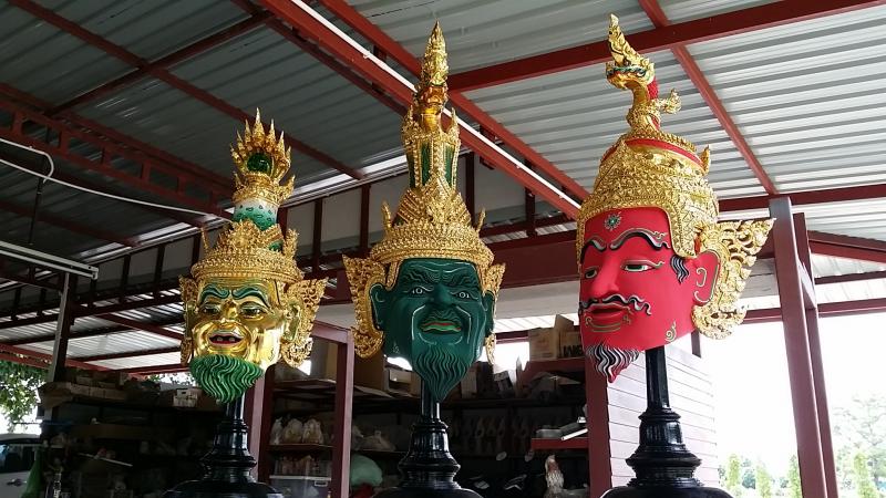 รับทำหัวโขนทุกขนาด