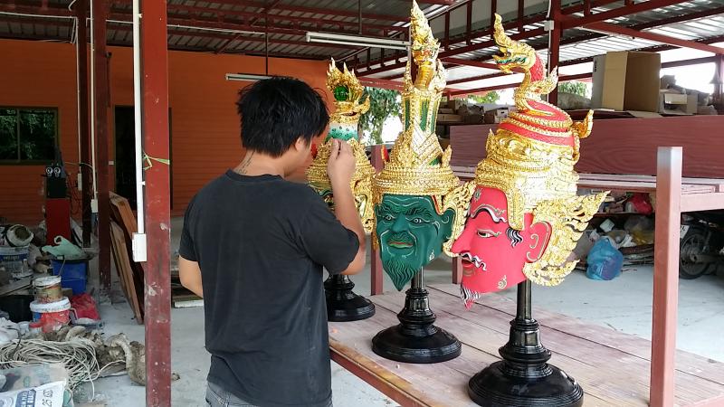 รับทำหัวโขนทุกขนาด