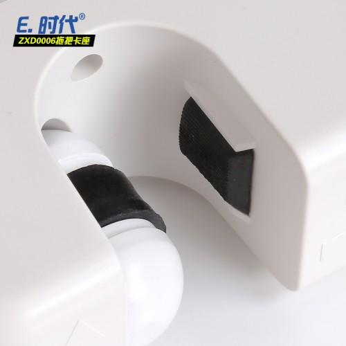 คุณลักษณะ- ติดตั้งแบบตัวดูดสูญญากาศ- สำหรับแขวน ส่วนด้ามของไม้ถูพื้น ไม้กวาด - จัดระเบียบการจัดเก็บ เพิ่มพื้นที่ในการจัดเก็บ