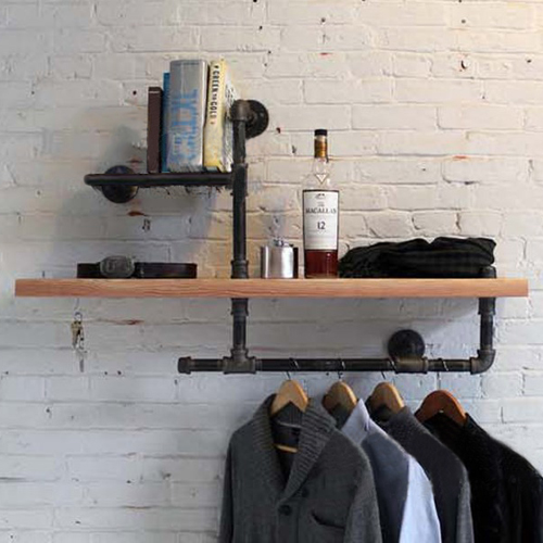 คุณลักษณะ- ชั้นวางของ วางหนังสือ หรือของตกแต่งห้อง- สามารถแขวนไม้แขวนได้