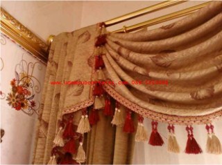 ออกแบบติดตั้ง ม่าน ผ้าม่าน มู่ลี่ วอลล์เปเปอร์ พรม ม่านม้วน ม่านปรับแสง 089-535-499-8