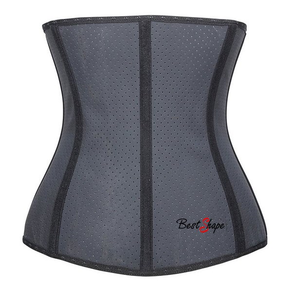 คอร์เซ็ต Latex Waist Training Cincher รุ่นตะข่าย ตะขอหน้าปรับ 3 ระดับ