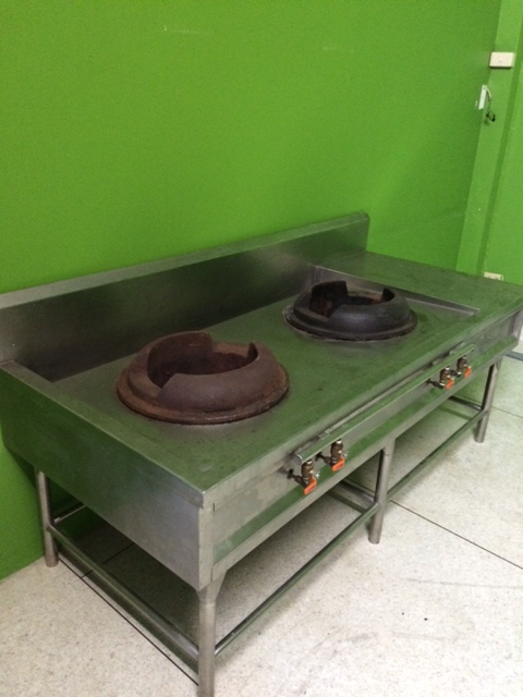 ถูกๆ ต้องการขาย เตาจีน 2หัวตัวใหญ่ หัวเตาเทอร์โบ เคบี5 ไฟแรง ราคาถูกเพียง 19,000บาท