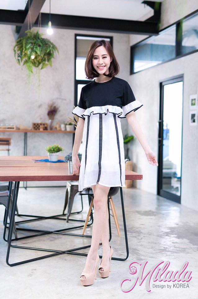 เดรสออกงาน แฟชั่นเกาหลี by DaDa Shop