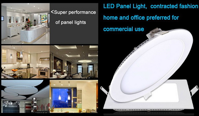 หลอดไฟติดฝ้าเพดาน LED Slim Panel บางเพียง 15mm