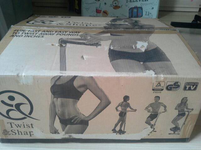 ขายเครื่องออกกำลังกาย Twist & Shape ใหม่ ยังไม่เคยใช้เลยค่ะ