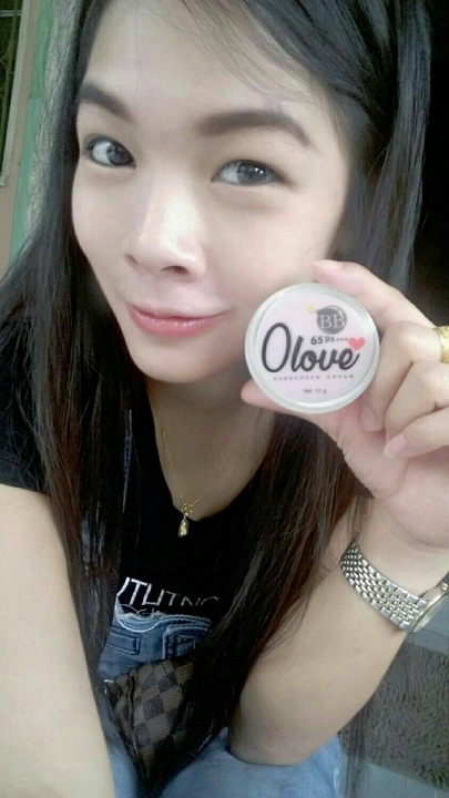 "O LOVE" sunscreen cream  ปกปิด / บางเบา / เรียบเนียน พร้อมปกป้องด้วย SPF 65 PA+++ ขั้นตอนเดียวก็เริดได้ทั้งวัน ไม่วอก ไม่ลอย .เริดกว่านี่ไม่มีอีกแล้ว