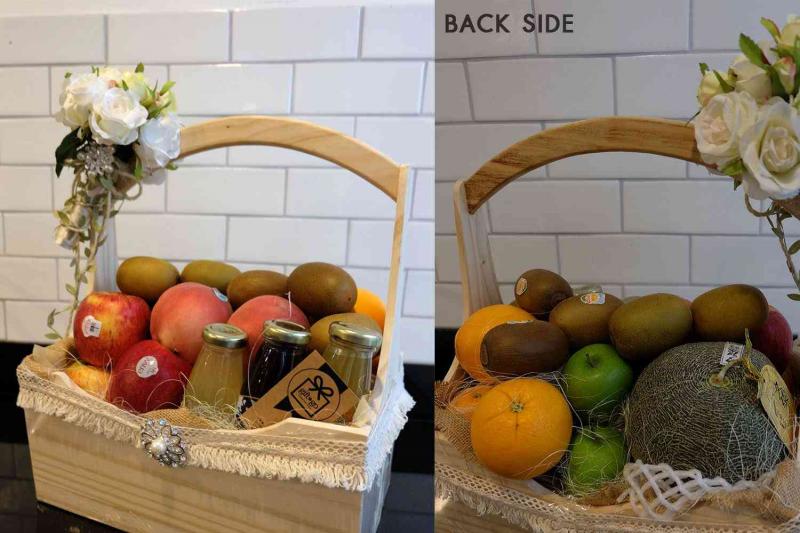 Fruit Gifts Basket Tutorial by GiftnGo.Gift | GURU ON GIFT