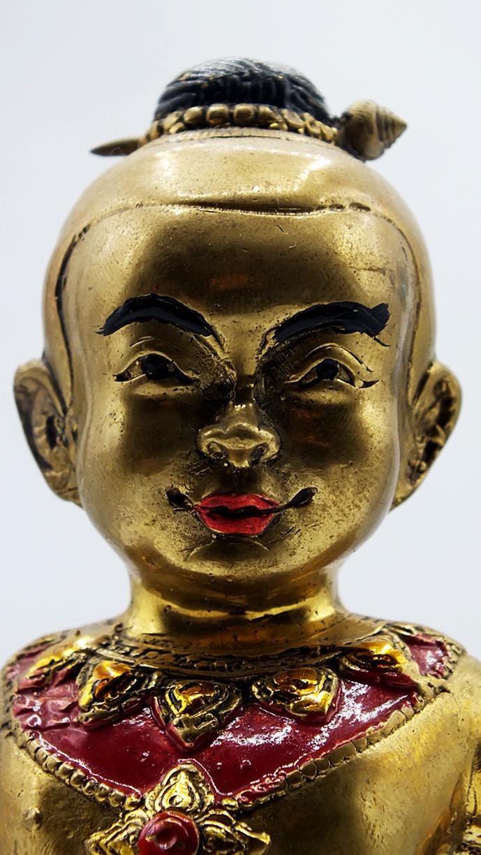 กุมารเทพบังเกิดทรัพย์ หลวงพ่อฉาว วัดสว่างชาติประชาบำรุง อำเภอกำแพงแสน จังหวัดนครปฐม