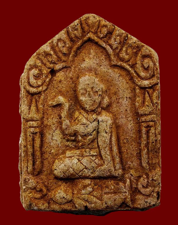 แม่นางกวัก หลวงพ่อฉาว เกสโร (เนื้อดิน)  วัดสว่างชาติประชาบำรุง จ นครปฐม