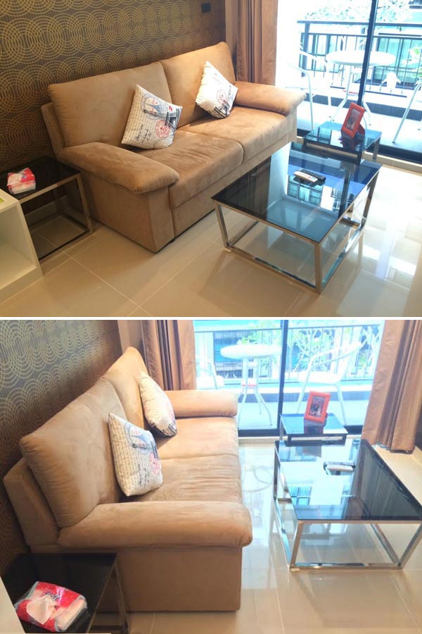 ให้เช่าคอนโด พัทยา Blue Residence Pattaya ห้องสวย วิวสระว่ายน้ำ 38.5 ตรม. ชลบุรี Tel 0854497685