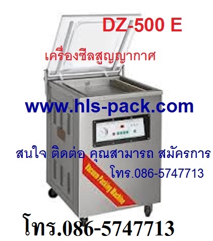 เครื่องซีลสูญญากาศ เครื่องแพ็คสูญญากาศ ราคาถูก รุ่น DZ-600E