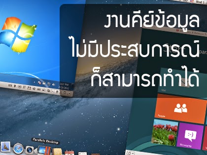 หารายได้เสริม คีย์ข้อมูล