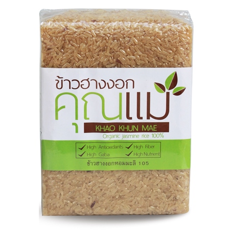 Khao Khun Mae เป็นผู้ผลิต และจัดจำหน่ายผลิตภัณฑ์จาก ข้าวออแกนิค