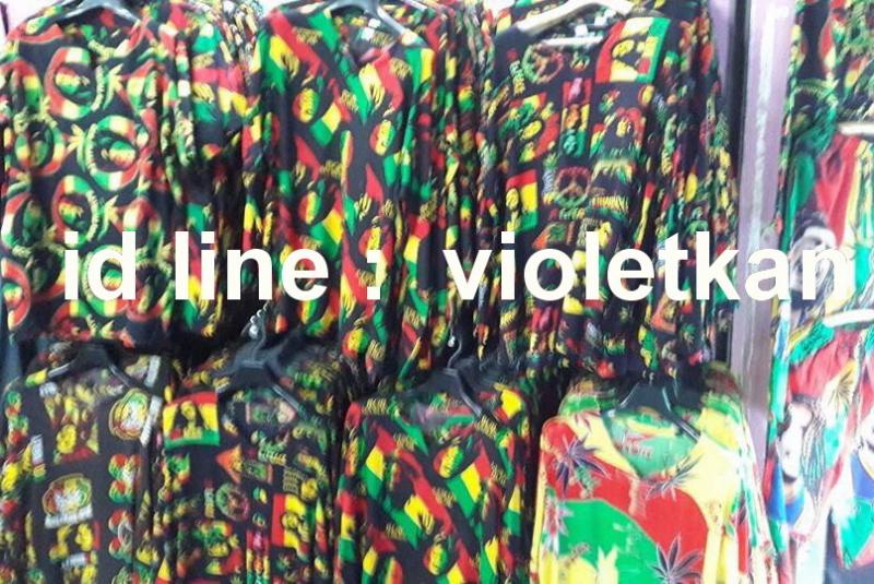 กางเกงเหลืองเขียวแดง, กางเกงบ๊อบาเล่, เสื้อเขียวเหลืองแดง, เสื้อบ๊อบบาเล่,  เสื้อลายกัญชา, กางเกงขายาวบ๊อบบาเล่, เสื้อแขนสั้นบ๊อบบาเล่