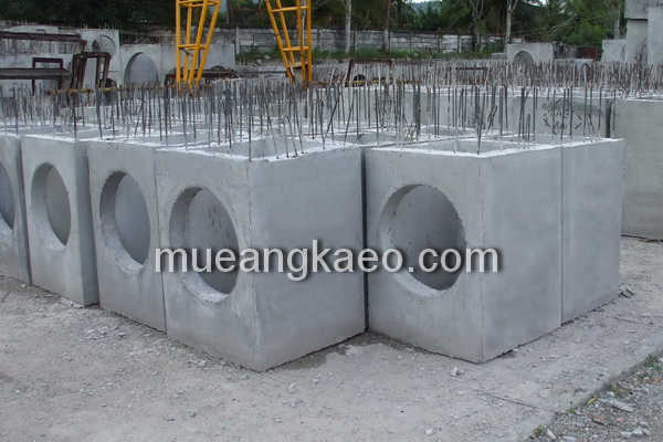 ตอม่อเสาไฟฟ้า ท่อคสล. บ่อพัก คสล. บ่อพักสายไฟฟ้า เสาเข็ม แผ่นพิ้น