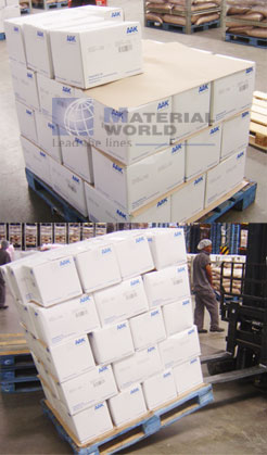 Anti Sliding Paper Sheet (Grip Sheet, Anti Slip, กระดาษกันลื่น,แผ่นรองกันลื่น,กระดาษรองกันลื่น)  --[if !supportLists]-->-       --[endif]-->กระดาษรองกันลื่น ป้องกันสินค้าลื่นหลุดจากพาเลท  --[if !supportLists]-->-       --[endif]-->วางขั้นระหว่างสินค้าเพื่อกันลื่น  --[if !supportLists]-->-       --[endif]-->ป้องกันสินค้าโย้เอียงจากพาเลท     ติดต่อ ฝ่ายขาย/ฝ่ายการตลาด  บริษัท แมททีเรียล เวิลด์ จำกัด  55/5 หมู่ 1 ถนนชัยพฤกษ์, ปากเกร็ด นนทบุรี 11120  โทร. 02-501-6300  มือถือ. 0