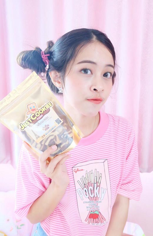 JustCookiee จัสคุกกี้ คุกกี้บางกรอบสูตรฝรั่งเศส คุกกี้ที่คนพูดถึงมากที่สุดในตอนนี้