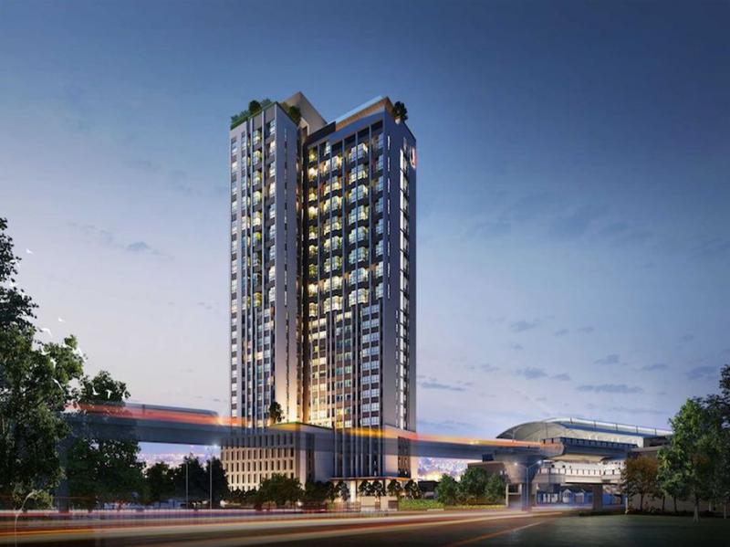 ขายดาวน์คอนโดใหม่ 2 ชั้น ติดรถไฟฟ้า แต่งครบ Knightsbridge Tiwanon ชั้น 24