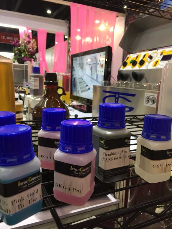 Zero Rhodium (ซีโร่ โรเดียม), Rhodium plating solution, Jewelry Rhodium, Equipment (เครื่องจักร) และ Enamel colors (งานลงยาสีอีนาเมล) บริษัทอินเทลลิเคม จำกัด (Intellichems Co.,Ltd)