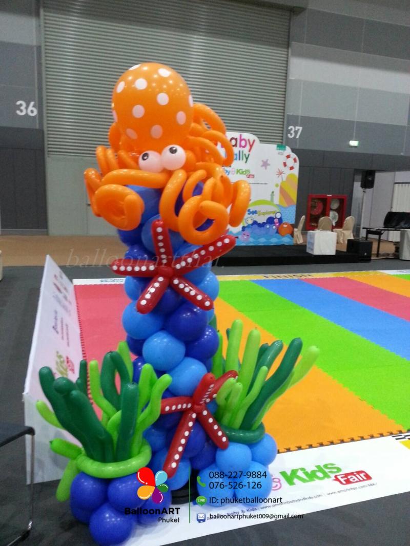 ร้านลูกโป่ง บอลลูนอาร์ทภูเก็ต  ไอดี phuketballoonart โทร 076526126