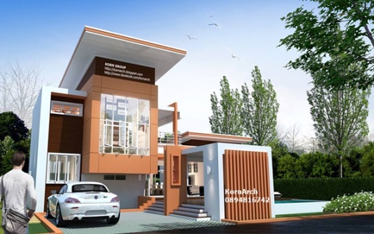 รับออกแบบบ้านสไตล์ทัสคานี, รีสอร์ท,โรงงาน,สำนักงาน ฯลฯ  ในสไตล์ที่คุณต้องการ โดยทีมงานที่มีประสบการณ์ KornArch Design Kornarch Design Architectural Services,รับออกแบบเขียนแบบอาคารโดยทีมงานสถาปนิก มัณฑนากรและวิศวกรมืออาชีพ 