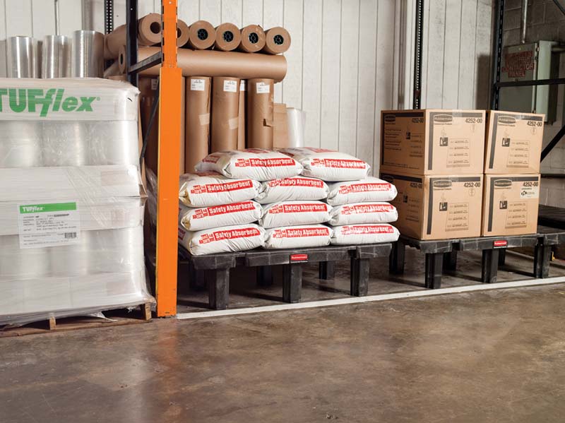 Dunnage Rack ชั้นวางวัตุดิบอาหารยกสูงได้มาตรฐาน NSF