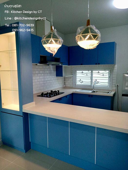บิ้วอินครัว รับเหมาติดตั้งครัว Built in และ เฟอร์นิเจอร์บิ้วอิน คุณภาพดี สวย ราคาถูก จากผู้เชี่ยวชาญ Kitchen Design by CT