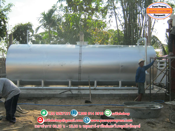 ถังน้ำมันทุกขนาด ถังน้ำมันบนดิน ถังน้ำมันใต้ดิน ถังน้ำมันใหม่ งานติดตั้งวางถังน้ำมันเดินท่อ