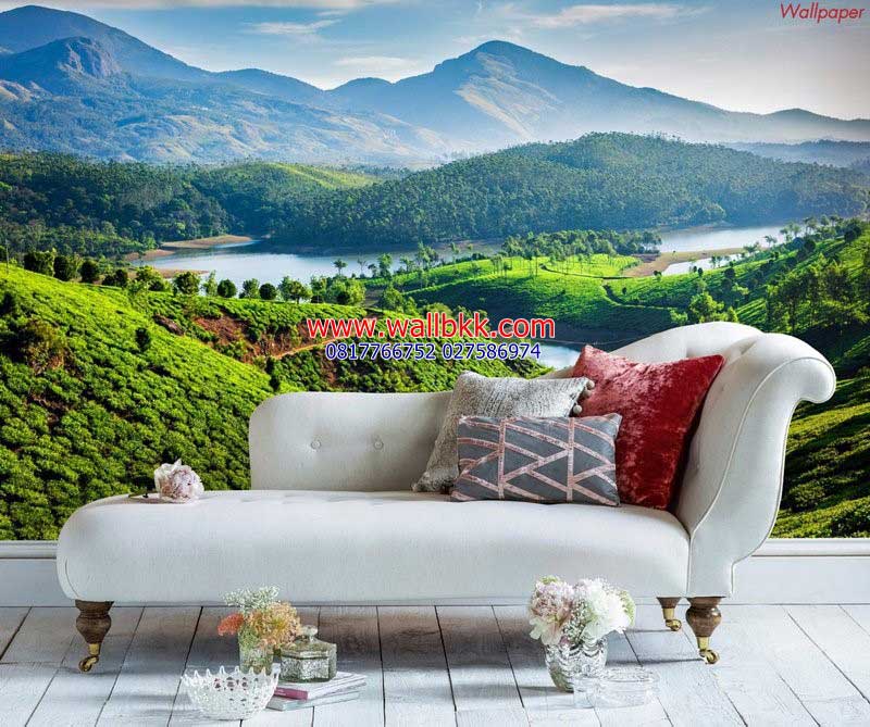 วอลเปเปอร์ติดห้องพระ วอลเปเปอร์ลายไทย บางเขน รังสิต