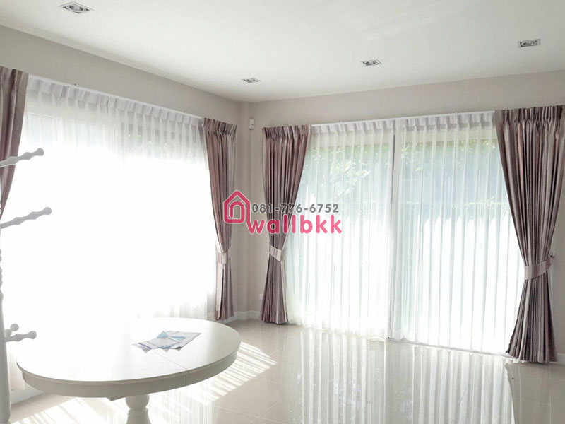 จำหน่ายผ้าม่าน ม่านพับ ม่านจีบ ม่านตาไก่ สุขุมวิท บางนา