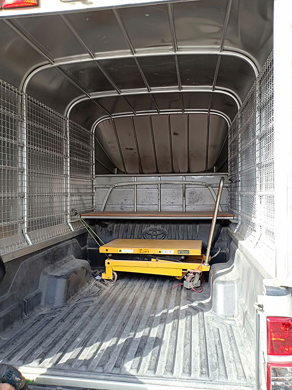 ขาย หลังคารถกระบะ ตู้ทึบ สูง1.80 เมตร ใส่รถวีโก้ ตอนเดียว และ รถยกของไฮดรอลิค