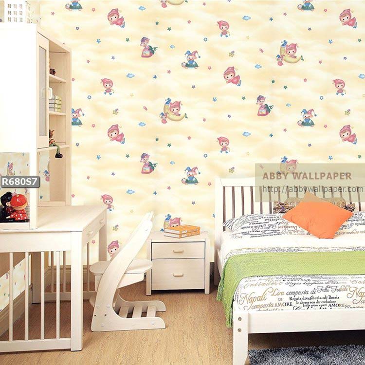 วอลเปเปอร์ผ้าแคนวาส วอลเปเปอร์ลายเรียบ วัฒนา บางแค