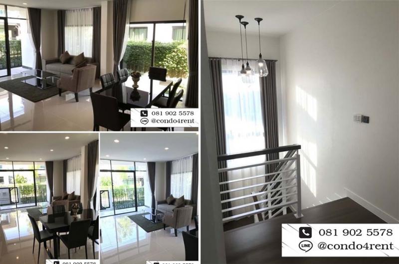 ให้เช่าบ้าน เศรษฐสิริ-กรุงเทพกรีฑา บ้านเดี่ยว 3 นอน 2 น้ำ Setthasiri Krungthepkreetha House for Rent