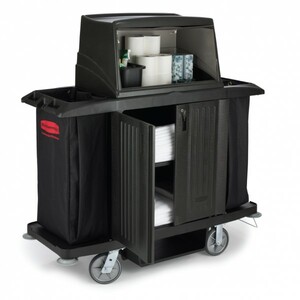 Housekeeping Cart, Black : รถเข็นแม่บ้านทำความสะอาด - เหมาะสำหรับโรงแรม รีสอร์ท- ชั้นวางที่ปรับได้ตามการใช้งานและมีประตูเลื่อนปิดได้- สะดวกต่อการใช้งานด้วยระบบล้อล็อคได้สี	:	ดำขนาด	กว้าง 	: 	22 	นิ้ว	ยาว 	: 	61.75 	นิ้ว	สูง 	: 	50 	นิ้ว* ราคาไม่รวมค่าจัดส่งและ vat 7% สนใจรายแวะชมสินค้า หรือ สอบถามรายละเอียดเพิ่มเติมได้ที่ Line : ifziie_j หรือ Email : salesco01@materialworld.co.thหรือโทร 02-501-6300 ต่อ 522 / 085-027-6406 (K.อีฟ)โชว์รูม : บริษัท แม�