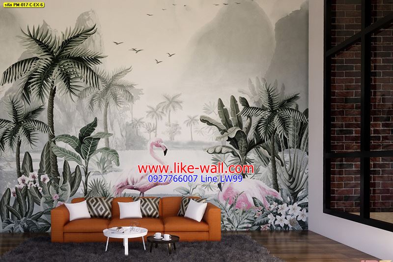 วอลเปเปอร์ภาพวิว วอลเปเปอร์สไตล์ลอฟท์ พระสมุทรเจดีย์ บางเสาธง