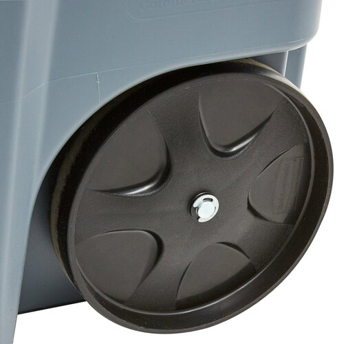 BRUTE 50 Gal Rollout Container, Blue : ถังขยะแบบมีล้อ