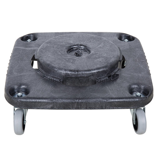 BRUTE Square Dolly : ล้อช่วยเคลื่อนย้าย สำหรับถังสี่เหลี่ยม เพื่อการเคลื่อนย้ายง่ายและความคล่องแคล่วในการบรรทุกของหนัก - สำหรับใช้กับถังขยะ BRUTE ขนาด 28 และ 40 แกลลอน (แยกจำหน่าย) - เคลื่อนย้ายง่ายและความคล่องแคล่วในการบรรทุกของหนัก  - รองรับได้ถึงมากถึง 100 กก.  - ล้อสำหรับงานหนักที่มีความสามารถในการหมุนให้ความสะดวกในการเคลื่อนย้าย  - โครงสร้างพลาสติกป้องกันการเกิดสนิม ร�