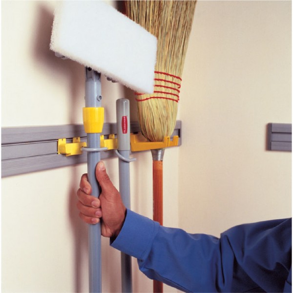 Closet Organizer/Tool Holder Kit, Gray : ที่แขวนอุปกรณ์ทำความสะอาด